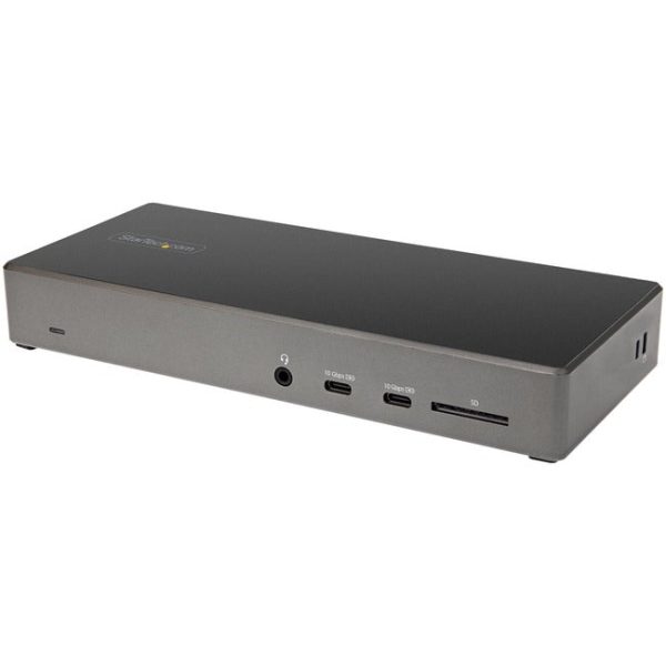 StarTech.com USB C Dock, Triple 4K Monitor USB-C Docking Station with DP 1.4 & DSC, 2x DisplayPort & 1x HDMI, 100W PD, 6x USB (2x 10Gbps) on Sale