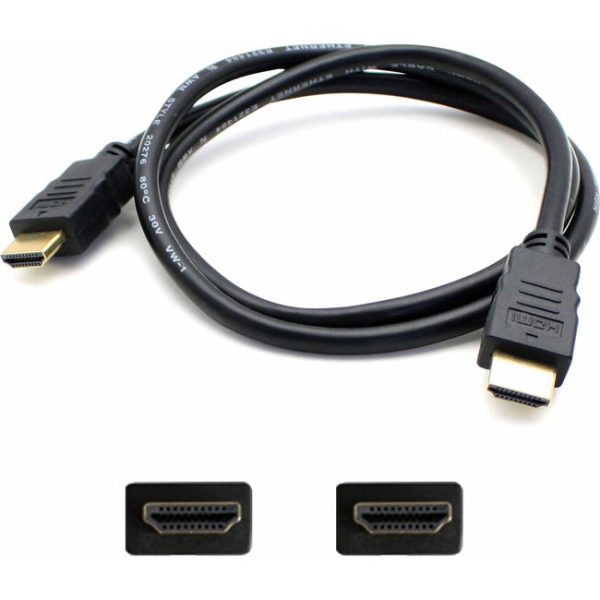 5PK 3ft HDMI 1.4 Male to HDMI 1.4 Male Black Cables Which Supports Ethernet Channel For Resolution Up to 4096x2160 (DCI 4K) Cheap