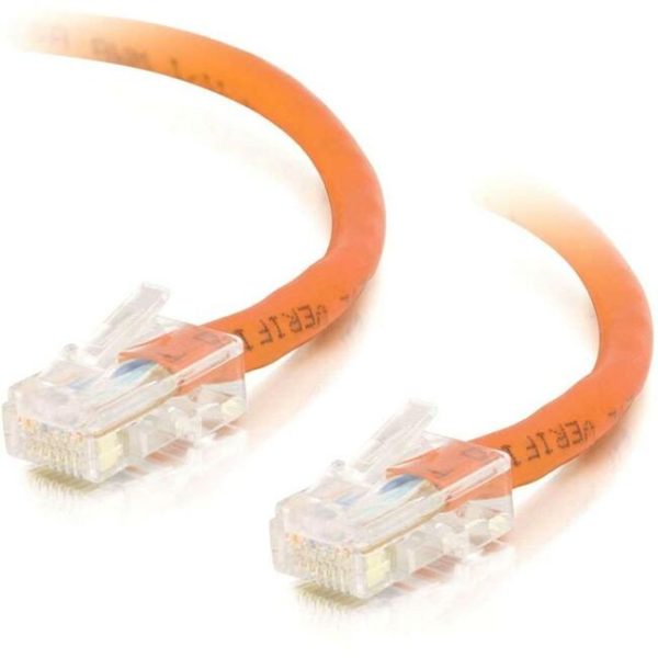 C2G-7ft Cat5e Non-Booted Crossover Unshielded (UTP) Network Patch Cable - Orange Cheap