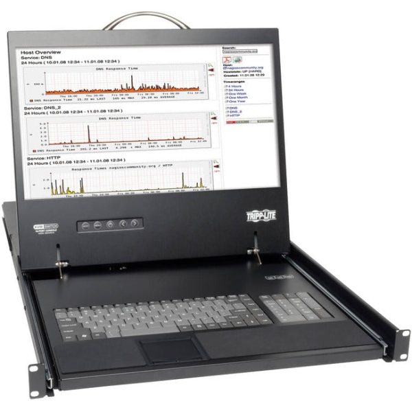 Tripp Lite NetCommander 16-Port Cat5 1U Rack-Mount Console KVM Switch with 19-in. LCD Hot on Sale
