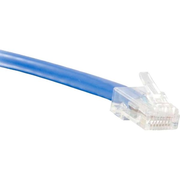 ENET Cat6 Blue 7 Foot Non-Booted (No Boot) (UTP) High-Quality Network Patch Cable RJ45 to RJ45 - 7Ft Cheap