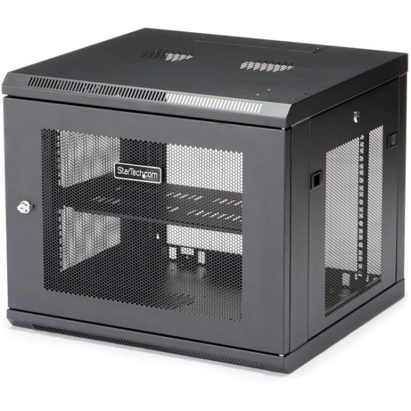 StarTech.com 9U Wallmount Server Rack Cabinet - Wallmount Network Cabinet - Up to 19 in. Deep For Cheap